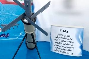 IRGC unveils variety of drones during drill

