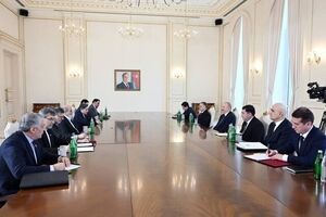 Iran top security official meets Azerbaijan's Aliyev in Baku

